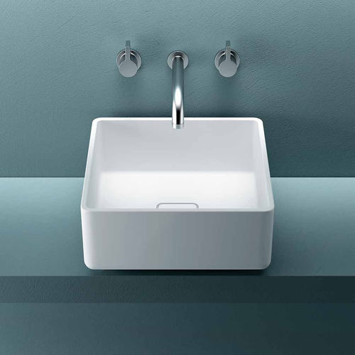 Настольная раковина - TRIADE EVOLUTION 3 - PLANIT - из Corian® / квадратная / без отверстия