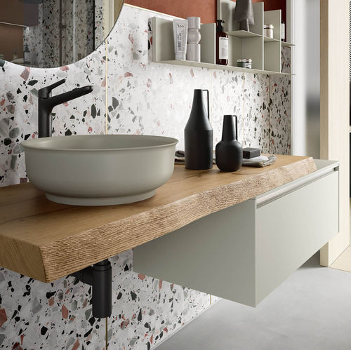 Столешница для раковины из дерева - SW109 - RAB ARREDOBAGNO - из ламината высокого давления