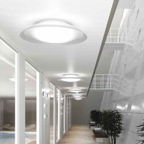 Современный потолочный светильник - LENS - alma light - круглый / из железа / из метакрилата