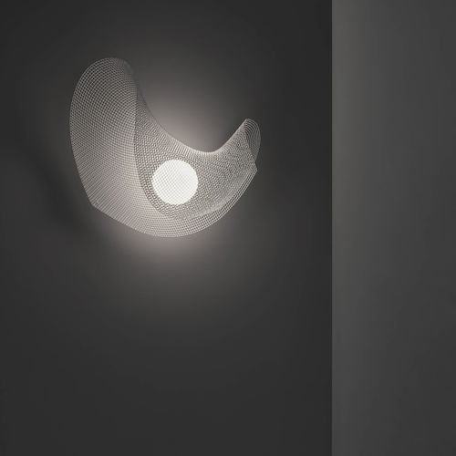 Настенный светильник уникальный дизайн - MYTILUS  - a emotional light - для интерьера / для наружного применения / из окрашенной стали