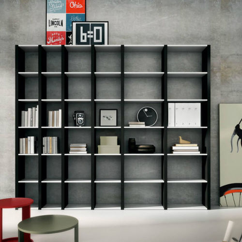 Угловой книжный шкаф - SHELVES - Arlex - современный / из дерева