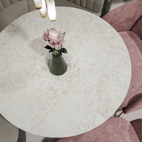Столешница из Silestone® - Rivière Rose - Cosentino - белый