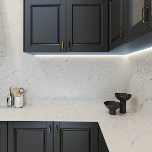 Панель для настила - Le chic : Eclectic Pearl - Cosentino - для кухни / для фартука / из Silestone®