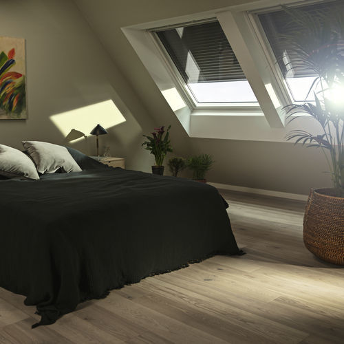 Роликовая ставня - VELUX - с пластинами / из алюминия / из лакированного алюминия