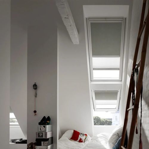 Плиссированное жалюзи - VELUX - для окон / из ткани / для наружного применения