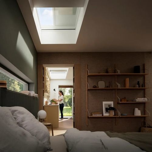 Жалюзи наматывающееся - VELUX - для слухового окна / для окон / из ткани