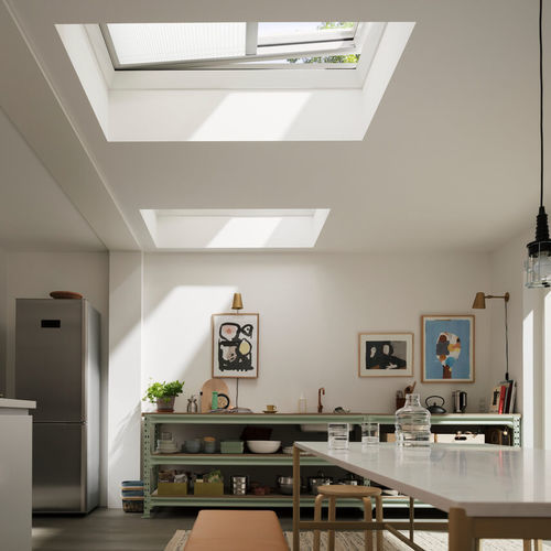 Плиссированное жалюзи - VELUX - для слухового окна / для окон / из ткани
