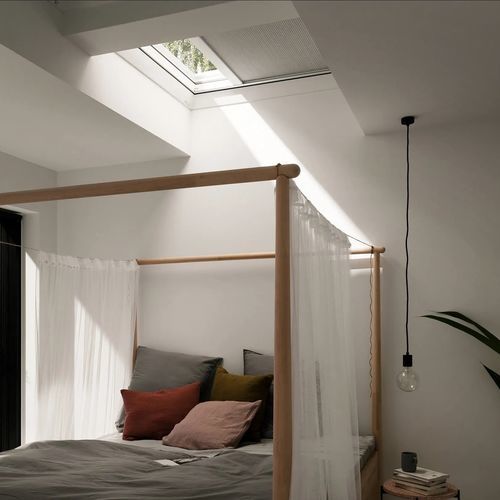 Жалюзи наматывающееся - VELUX - для слухового окна / для окон / из ткани