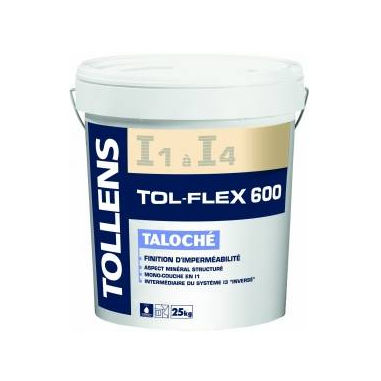 Декоративная краска - TOL-FLEX 600 - Tollens - гидроизолирующая / для наружного применения / для стены