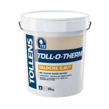 Декоративная штукатурка - TOLL-O-THERM TALOCHÉ GM - Tollens - защитная / термоизоляционная / для фасада