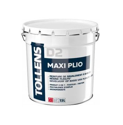 Декоративная краска - MAXI PLIO	 - Tollens - для наружного применения / для стены / для фасада