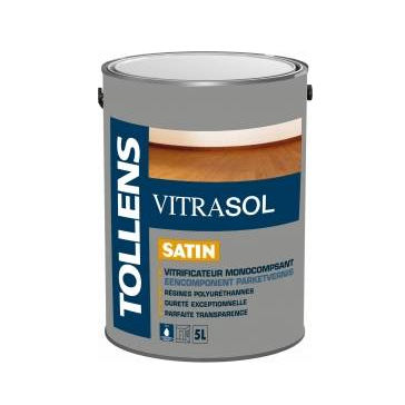 Защитный лак - VITRASOL - Tollens - для дерева / для паркета / сатинированный