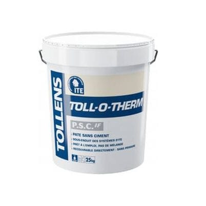 Термоизоляционная штукатурка - TOLL-O-THERM PSC - Tollens - для затирки / для наружного применения / для стены