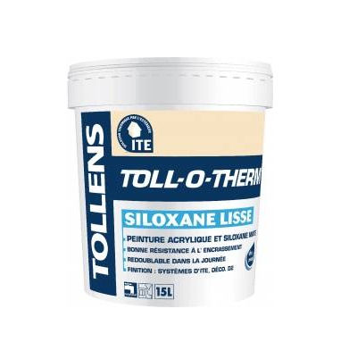 Декоративная штукатурка - TOLL-O-THERM LISSE	 - Tollens - защитная / термоизоляционная / для наружного применения