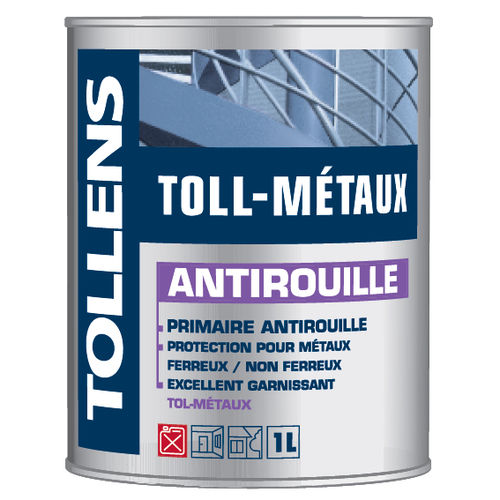 Грунтовка для металла - TOLL-MÉTAUX - Tollens - на основе алкидной смолы / внутренняя / для наружного использования