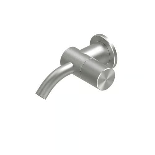 Однорычажный смеситель для раковины - HUM 24 20 - QuadroDesign - настенный / встраиваемый / из нержавеющей стали AISI 316