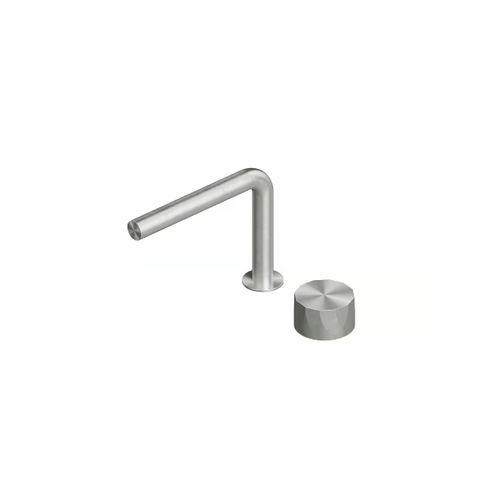 Однорычажный смеситель для раковины - HB 15 31 - QuadroDesign - встраиваемый / из матового алюминия / из нержавеющей стали 316L