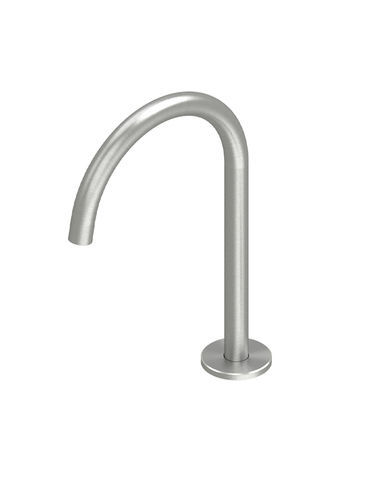 Смеситель для раковины из нержавеющей стали 316L - HUM BC5820 - QuadroDesign - настольный / для профессионального использования / позолоченный