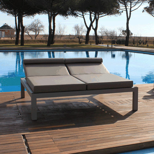 Современный садовый шезлонг - TIFFANY - FIVE STARS ITALY - из Sunbrella® / из Stamskin® / из алюминия