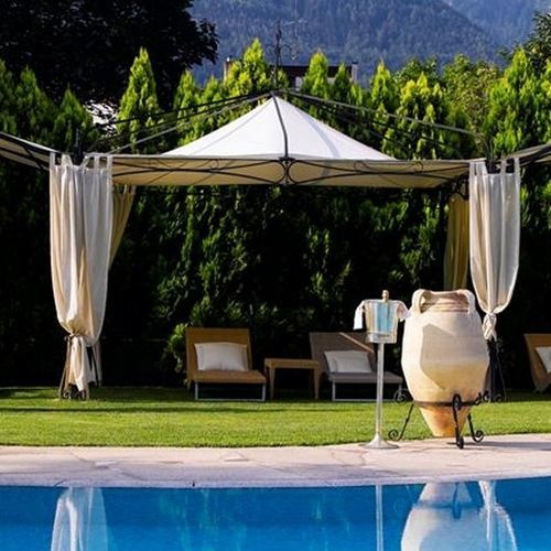Тент из оцинкованного железа - ZEUS - FIVE STARS ITALY - крыша из ПВХ / металлическая конструкция