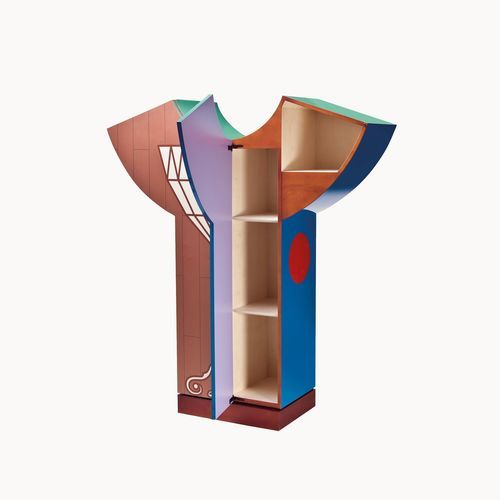 Высокий буфет - CRISTALLO - BD Barcelona Design - уникальный дизайн / из МДФ / с полкой