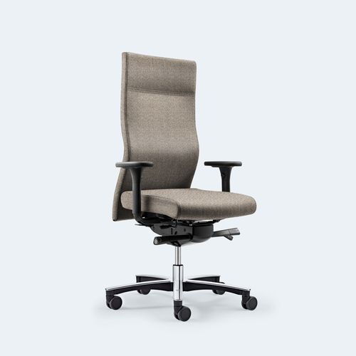 Современный стул для офиса - PLUS XL - Löffler Bürositzmöbel GmbH - для интерьера / из ткани / из губки