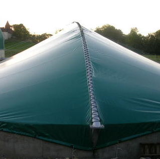 Натяжная конструкция кабель-мембрана - TANK COVERAGE, SEWAGE TREATMENT PLANTS CONFINEMENT - ACS-PRODUCTION - для покрытий / с мембраной из ЭТФЭ / для промышленного применения