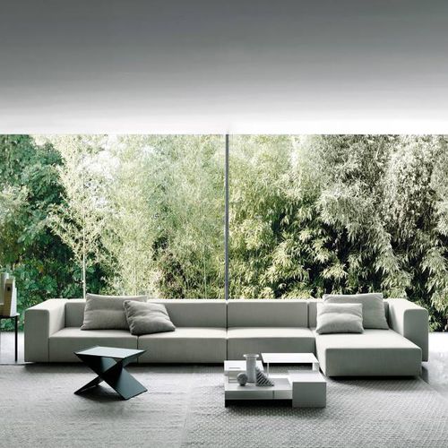 Модульный диван - WALL - Living Divani - современный / из ткани / из кожи