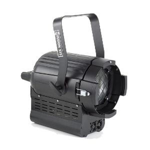 Прожектор с линзой Френеля IP20 - FUSION F 575 BLACK WITH BUILT-IN ELECTRONIC BALLAST - Teclumen - с газоразрядной лампой / для освещения сцены / для театра