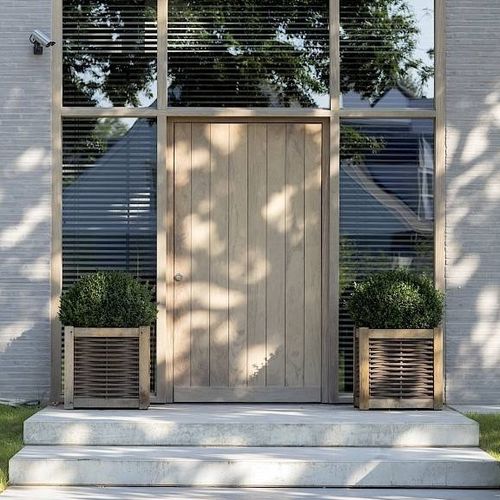 Кадка для садовых растений из дерева - ECOWOOD - FOREST AVENUE - из полиэтилена / из синтетического волокна / из композита