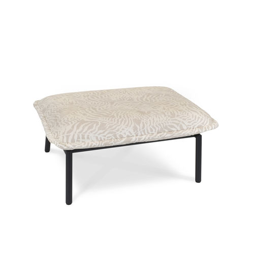 Современная оттоманка - LUNA - FISCHER MÖBEL - из нержавеющей стали / из Sunbrella® / прямоугольная