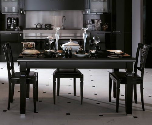 Классический обеденный стол - BACCARAT - SCAVOLINI - из ДСП / из ламината / из ABS