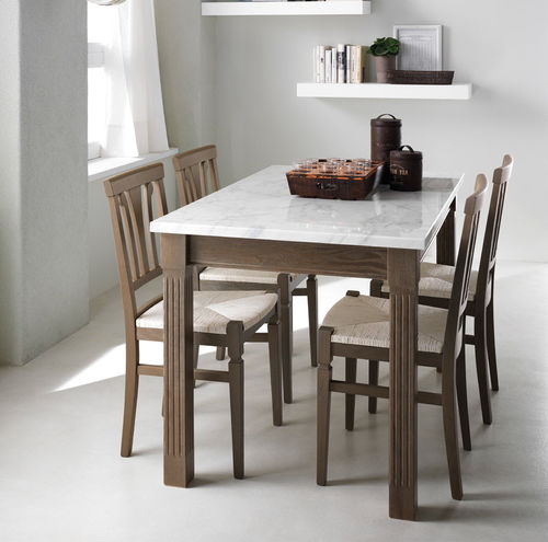 Классический обеденный стол - BALTIMORA - SCAVOLINI - из ДСП / из ламината / из ABS