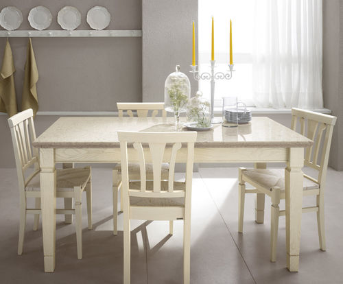 Классический обеденный стол - CORINNE - SCAVOLINI - из ДСП / из ламината / из ABS