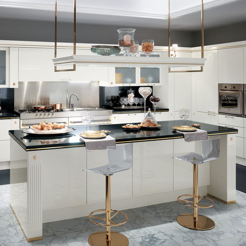 Классическая кухня - BACCARAT - SCAVOLINI - из стекла / из кварца / из латуни