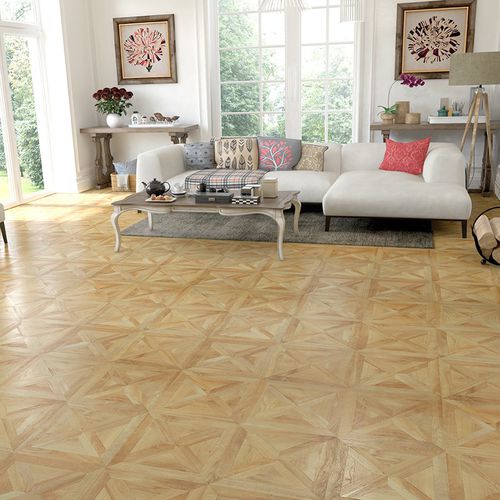 Слоистый пол из ДВП - S174269 - FAUS International Flooring - плавучий / имитация дерева / бытового применения