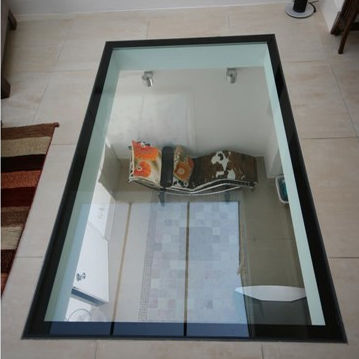 Сборный пол - FIXED FIRE ​RATED - Cantifix - из стекла