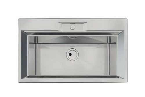 Кухонная раковина 1 чаша - FL 86.1V.STD - 2975 060 - Foster spa - без сушки / из нержавеющей стали / встраиваемая сверху