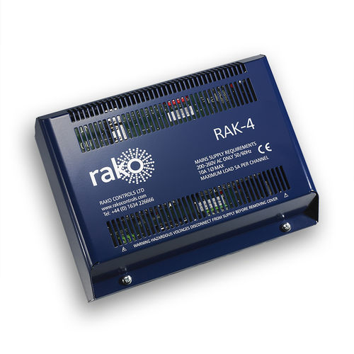 Блок управления для систем домашней автоматизации - RAK4-R - Rako Controls - настенный / для интерьера / для профессионального использования
