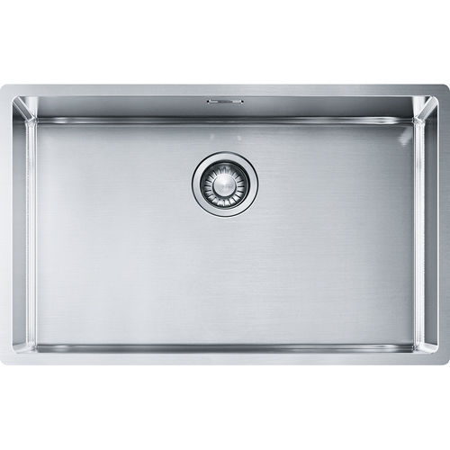 Кухонная раковина 1 чаша - BOX BXX 110 68 - FRANKE HOME SOLUTIONS - без сушки / из матового алюминия / встраиваемая снизу