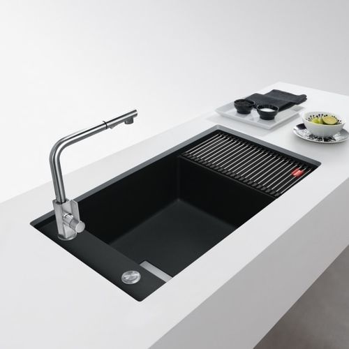 Кухонная раковина 1 чаша - FRESNO FSG 111 REV - FRANKE HOME SOLUTIONS - без сушки / из гранита / встраиваемая снизу