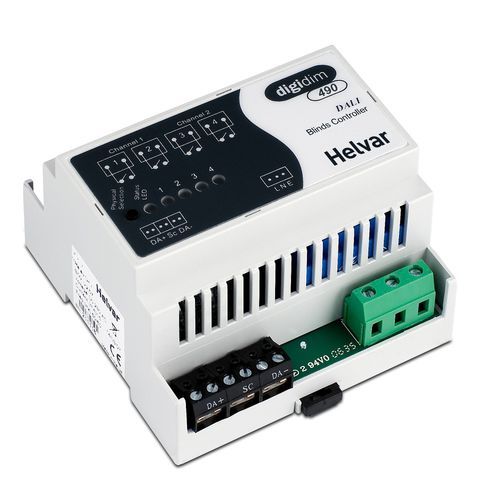 Блок интерфейса с бинарными входами - 490/494/498/499 - HELVAR - на DIN-рейке / IP
