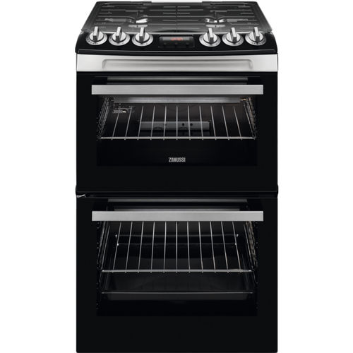 Газовая кухонная плита - ZCG43250XA - Zanussi Home appliances - 4 конфорки / 2 духовки / с каталитической очисткой