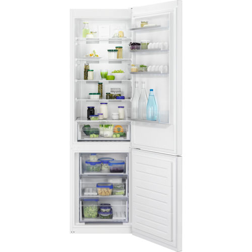 Холодильник с морозильной камерой с двойной дверью - ZNME36FW0 - Zanussi Home appliances - для бытового использования / отдельно стоящий / с нижней морозильной камерой