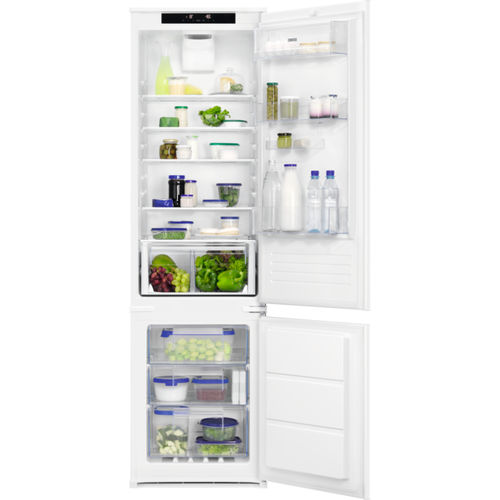 Холодильник с морозильной камерой с двойной дверью - ZNTN19ES1 - Zanussi Home appliances - для бытового использования / встраиваемый / с нижней морозильной камерой