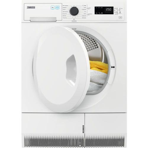 Сушилка для белья с конденсацией - ZDC82B4SW - Zanussi Home appliances - отдельностоящая