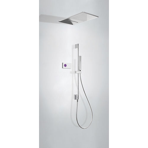 Встраиваемый комплект для душа в стену - SHOWER TECHNOLOGY: 09286307 - TRES Grifería - современный / с ручным душем / термостатический