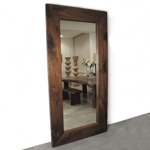 Отдельностоящее зеркало - Hudson Furniture - классическое / прямоугольное / из орехового дерева