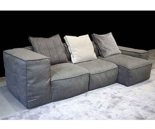 Модульный диван - PEANUT - Hudson Furniture - современный / из ткани / коричневый