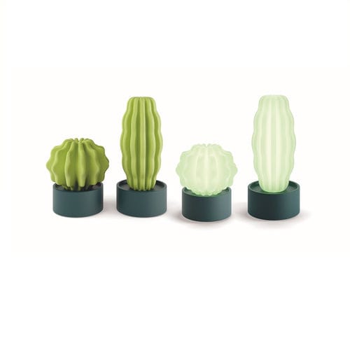 Скульптура из полиэтилена низкой плотности (ПЭВД) - CACTUS LARGE - SERRALUNGA - для наружного применения / напольная / белая